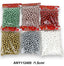 Glitteres golyók, 50gr /1,5cm/
