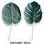 Bársony nagy monstera levél /62cm/