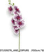 Real touch szálas pillangó Orchidea /100cm,*9/