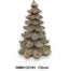 Glitteres fenyõ, polirezin /12cm/