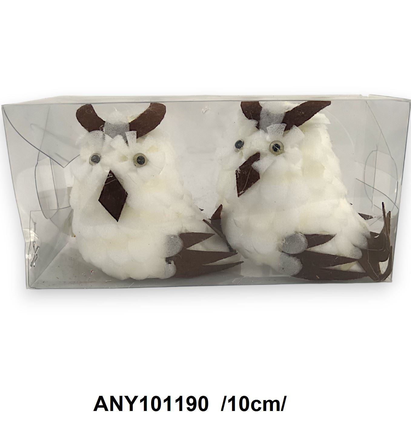 Hungarocell testû akasztós baglyok dobozban /10cm/ Fő kép
