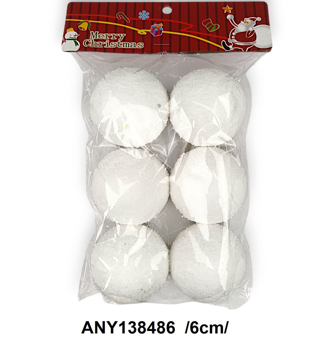 Havas hógolyók  /6cm/ Fő kép