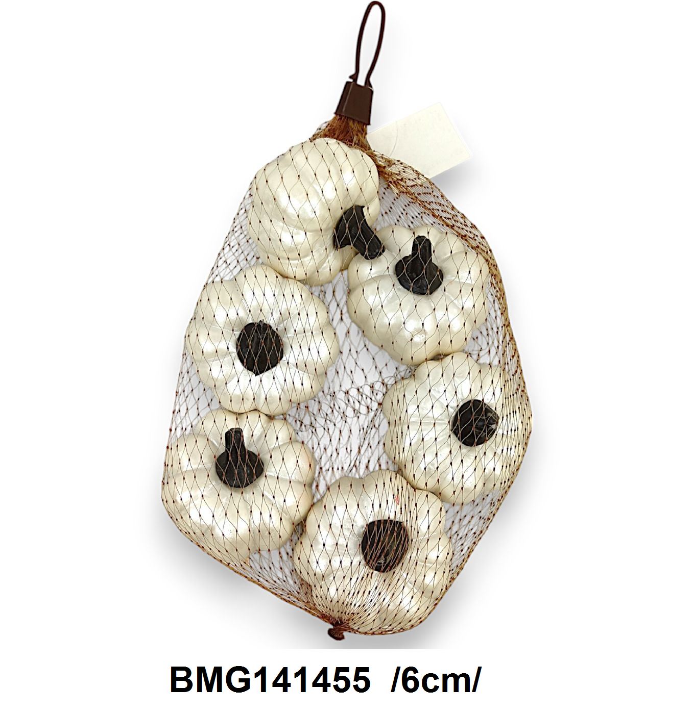 Fényes hungarocell tökök, zsákban /6cm/ Fő kép