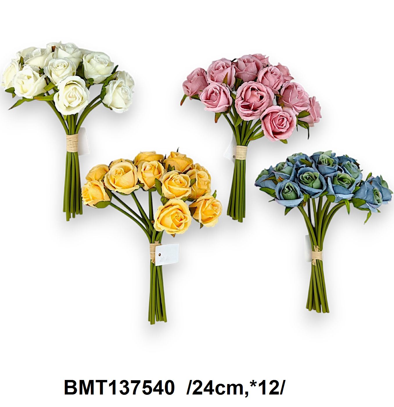 Bimbós rózsaköteg /24cm,*12/ Fő kép