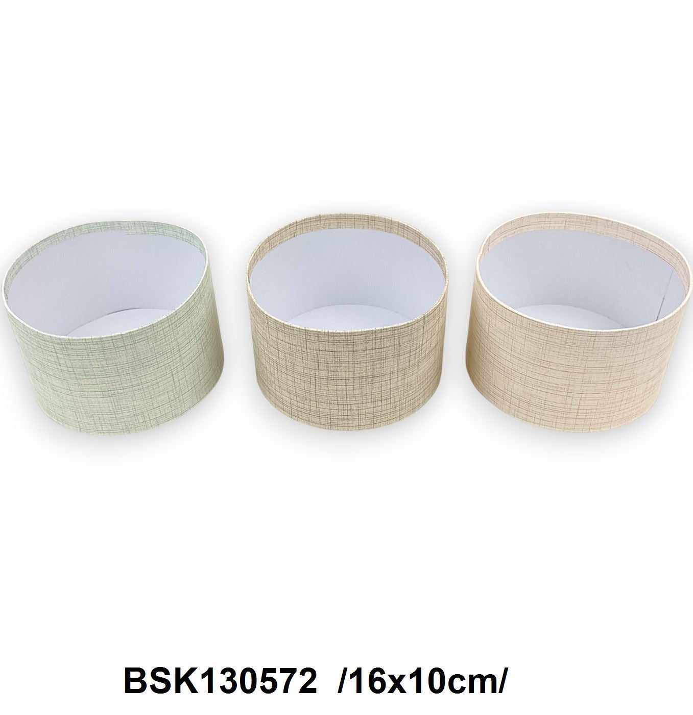 Kerek dobozok, fedõ nélkül /16x10cm/ Fő kép