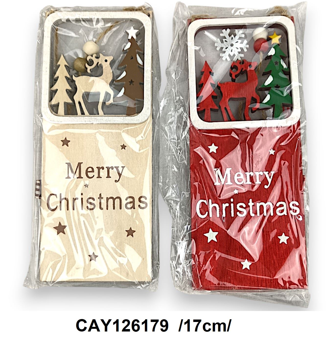 Fa táblácskák, spárga akasztóval /17cm/ Fő kép