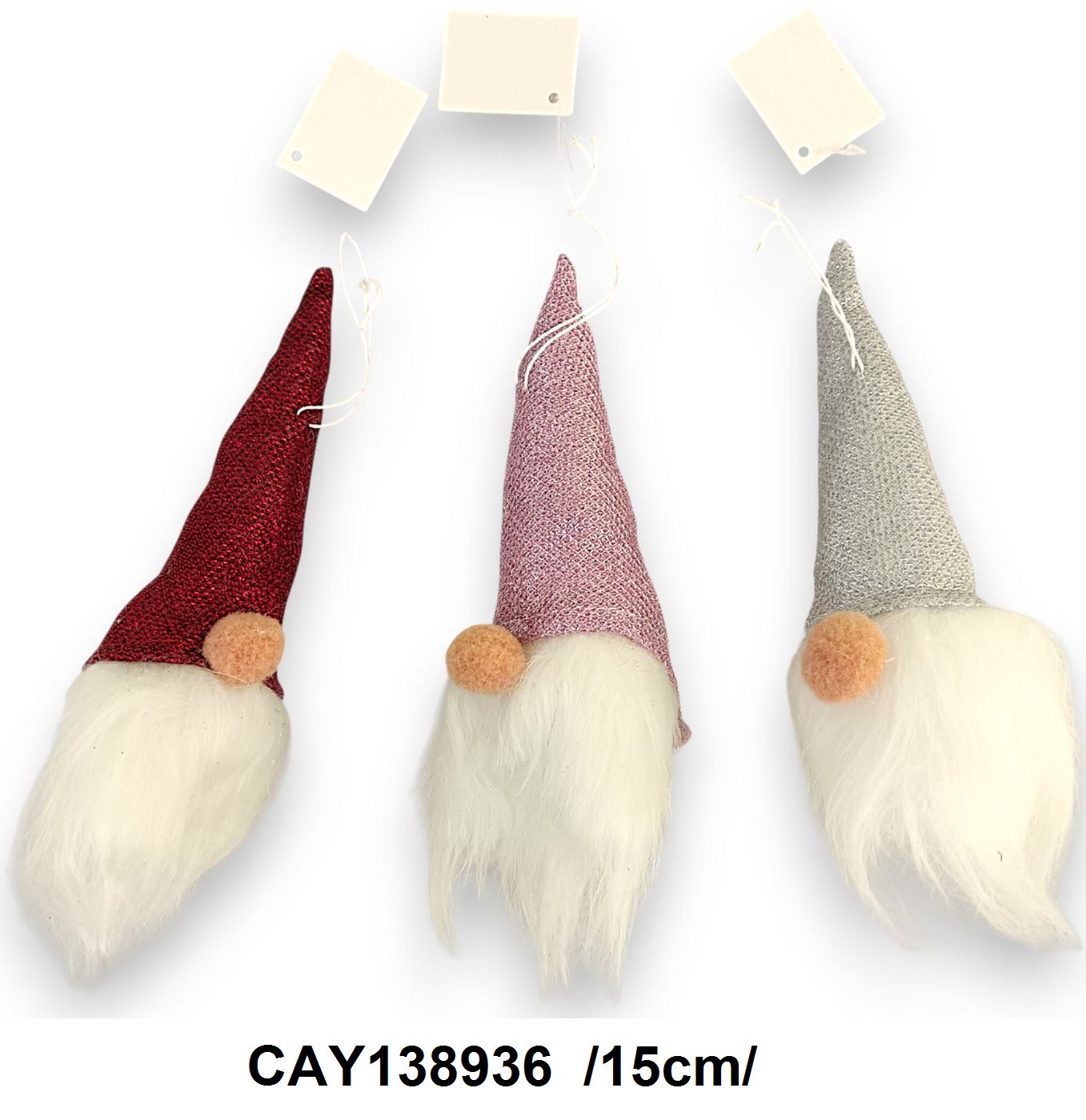 Glitteres sapis manófej /15cm/ Fő kép