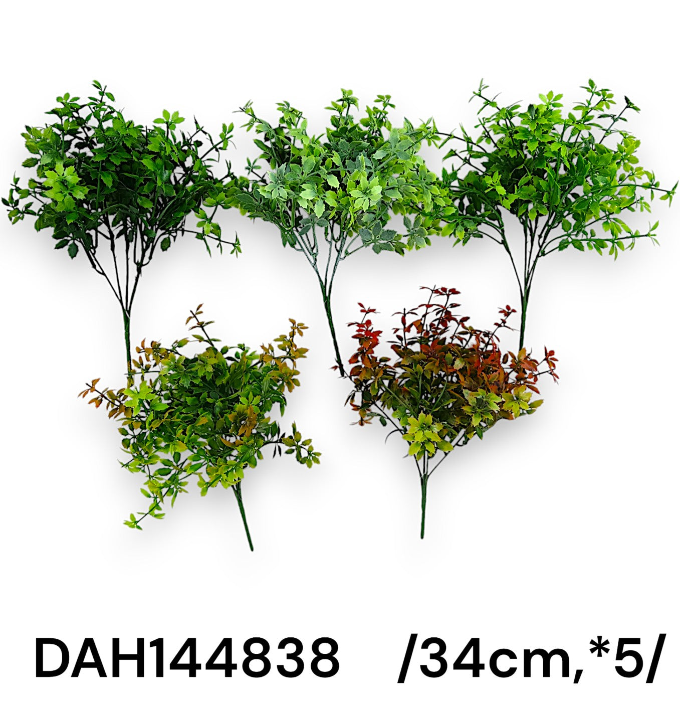 Apróleveles bokor, kis hajtásokkal, mûanyag /34cm*5/
