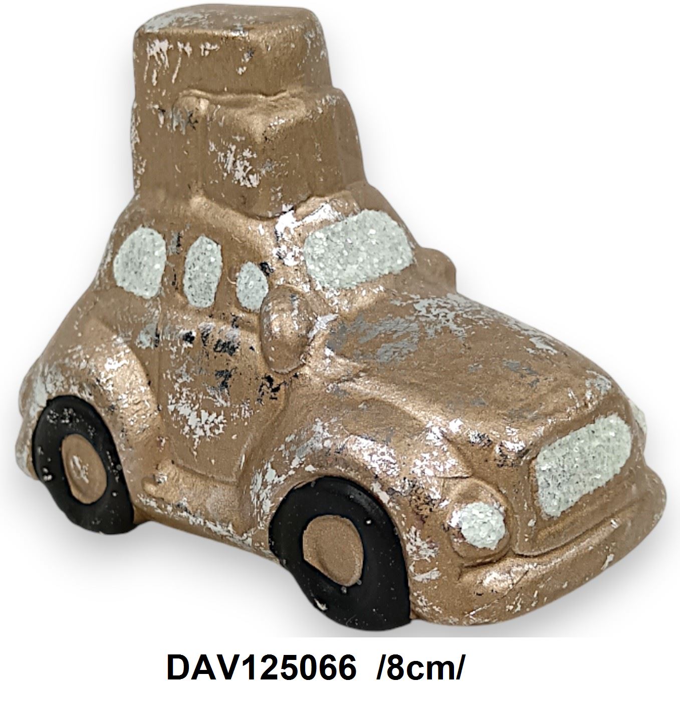 Csomagot szállító kisautó, polirezin  /8cm/ Fő kép