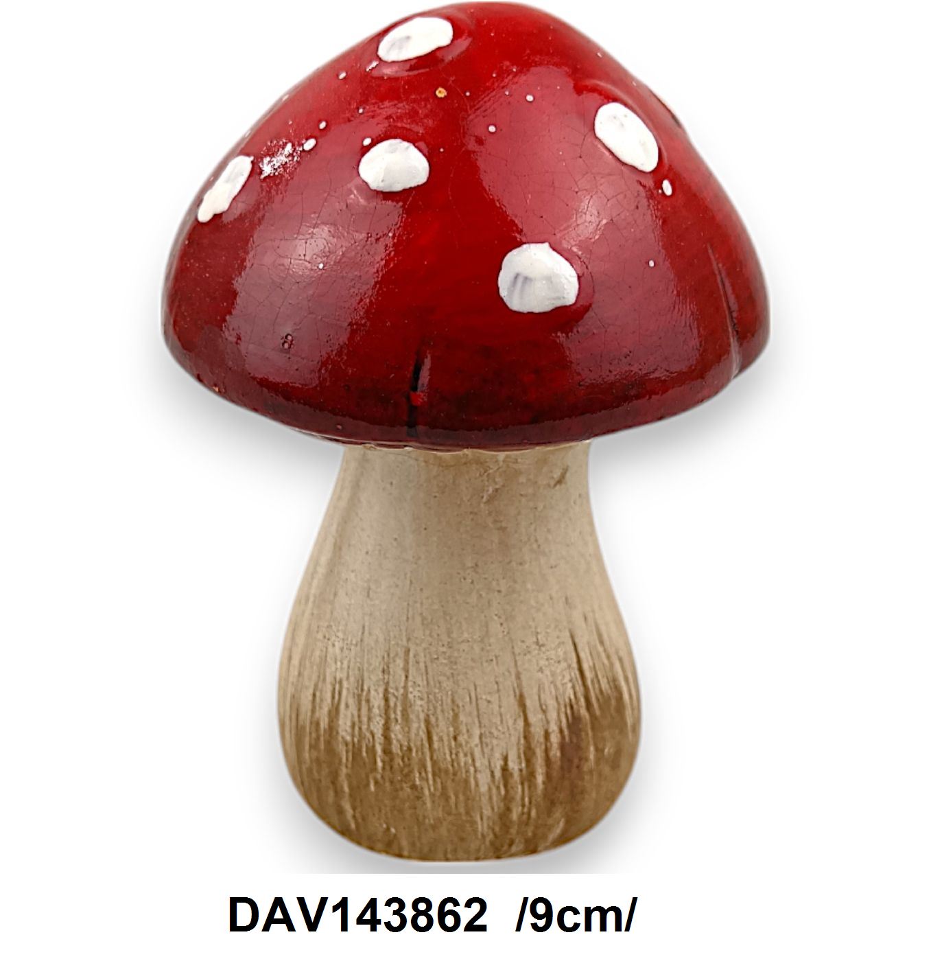 Kerek fejû gomba, polirezin /9cm/
