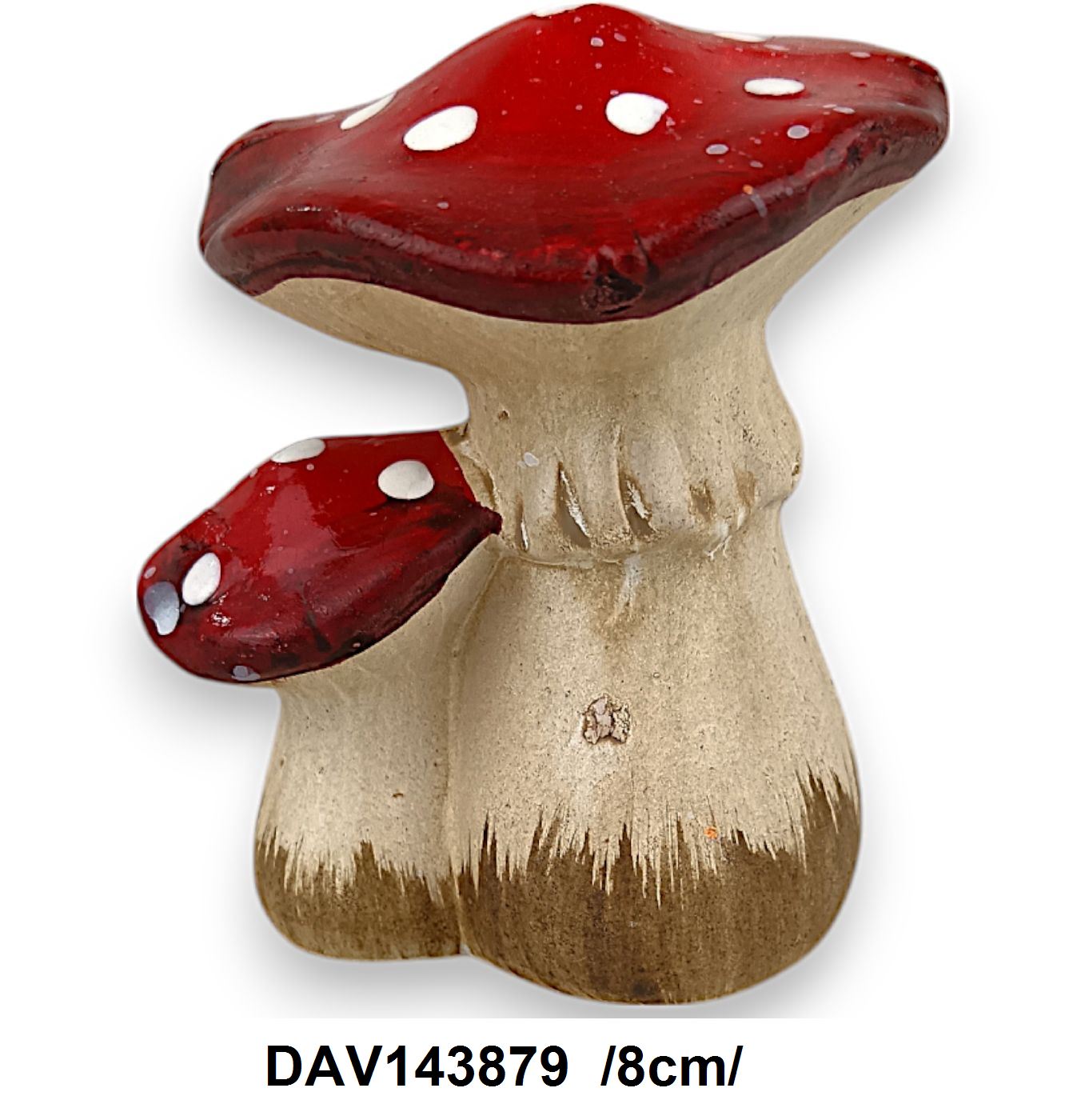 Lapos fejû polirezin gomba, kisgombával /8cm/ Fő kép