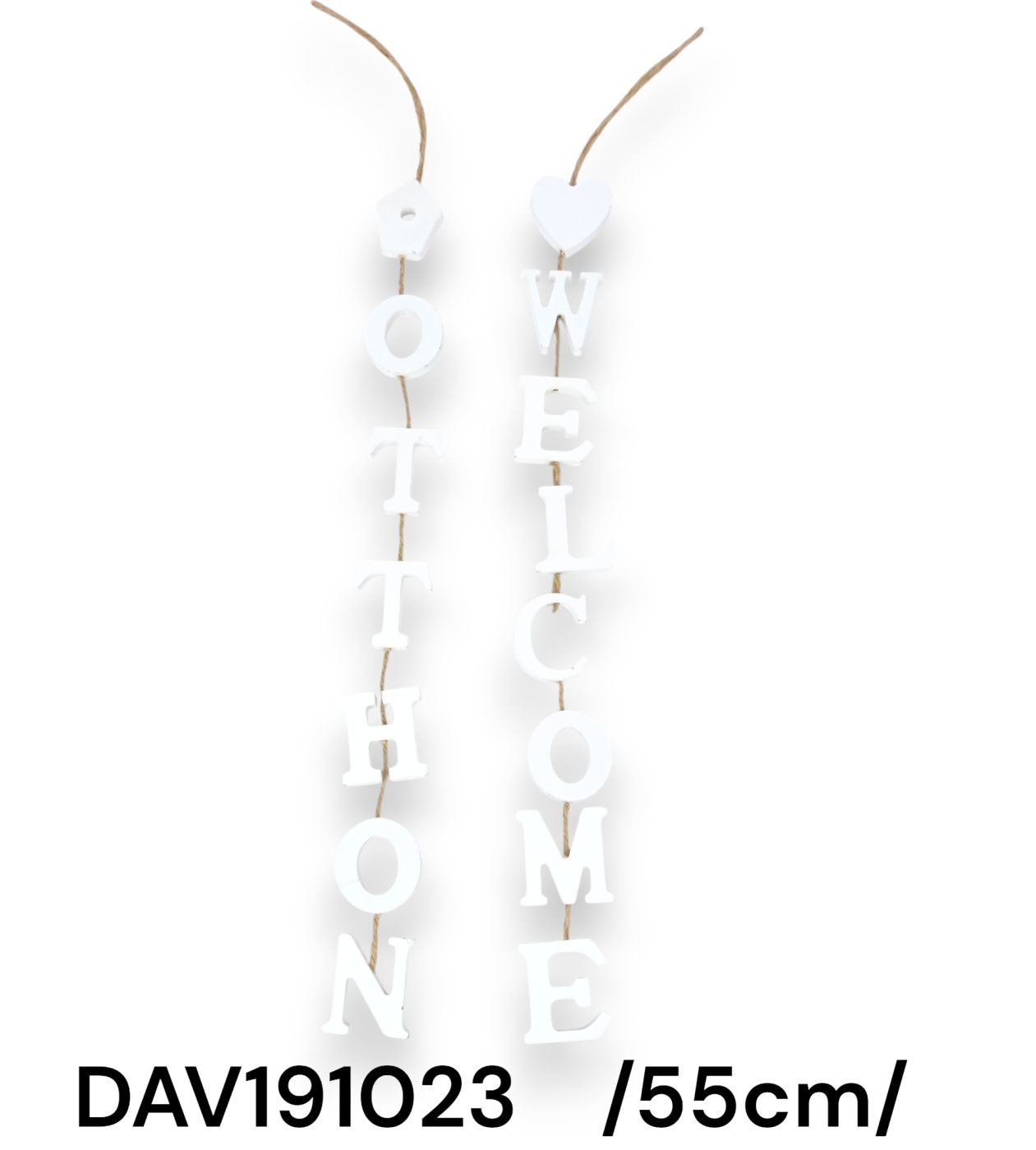 Otthon/Welcome fa girland /55cm/