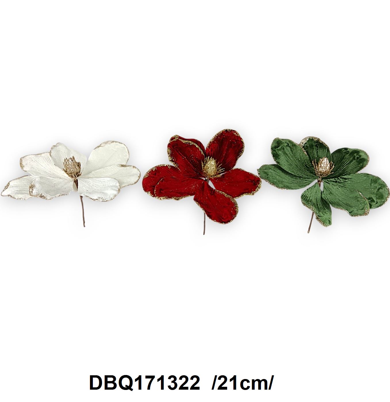 Glitteres magnólia pick /21cm/ Fő kép