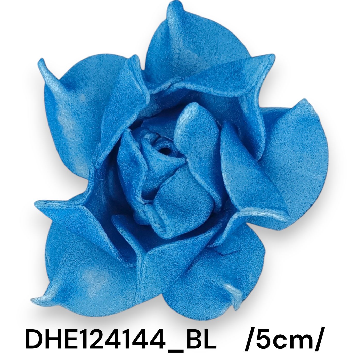 Rózsa fej csípett széllel, polifoam /5cm/