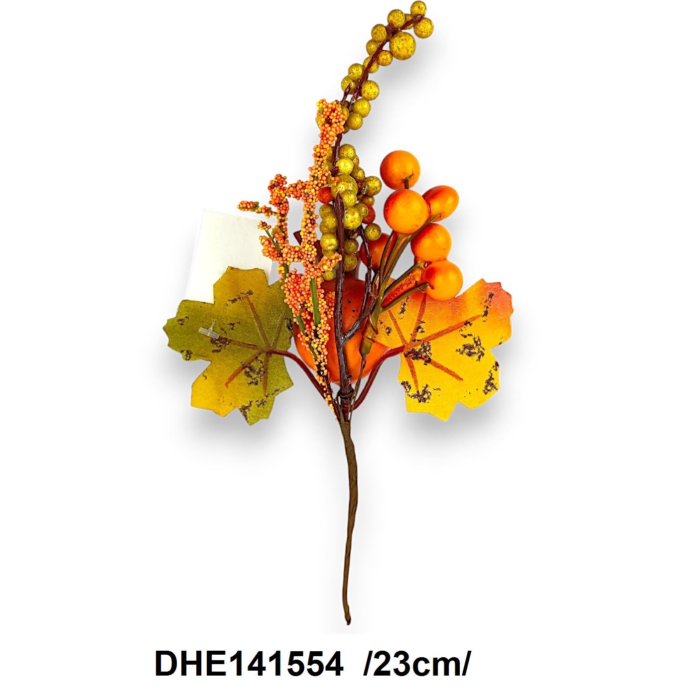 Gránátalmás pick, bogyókkal, levelekkel /23cm/