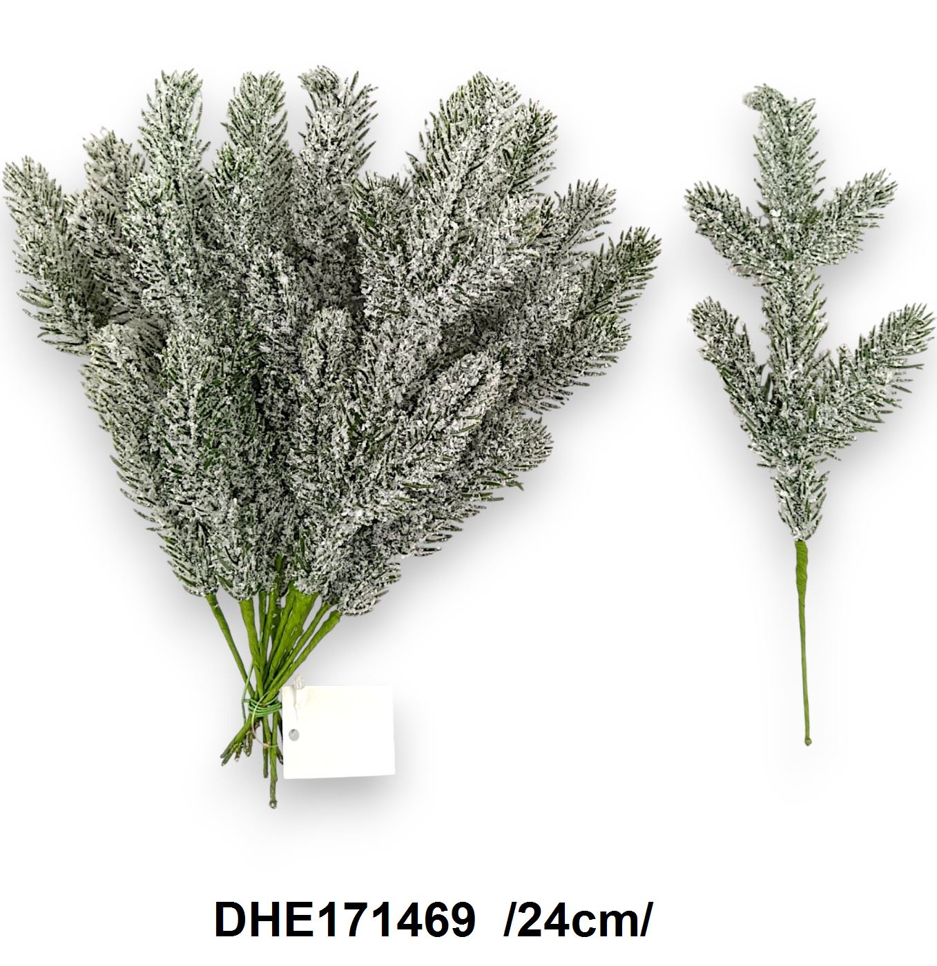 Beszúrható havas fenyõpick köteg /24cm/ Fő kép