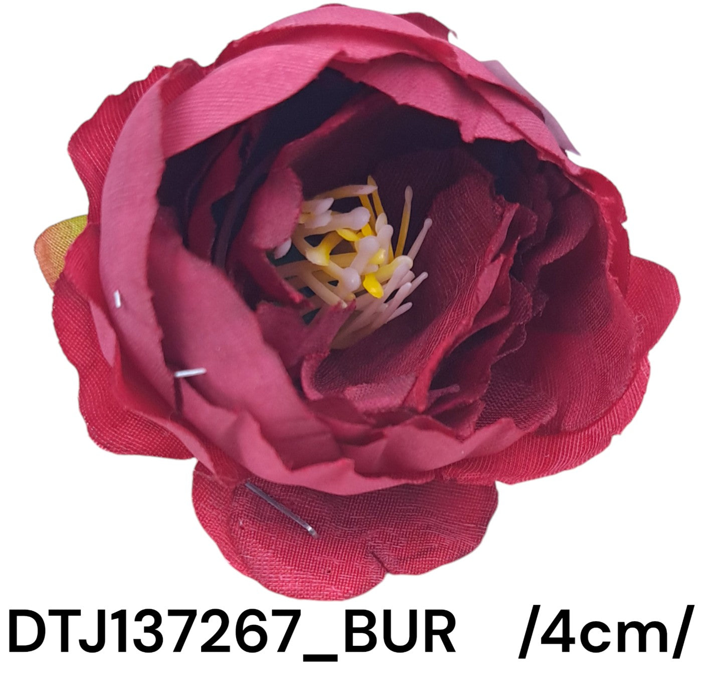 Bimbós angolrózsa fej, /4cm/ Másodlagos kép