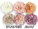 Pasztel ranunculus fej /8cm/