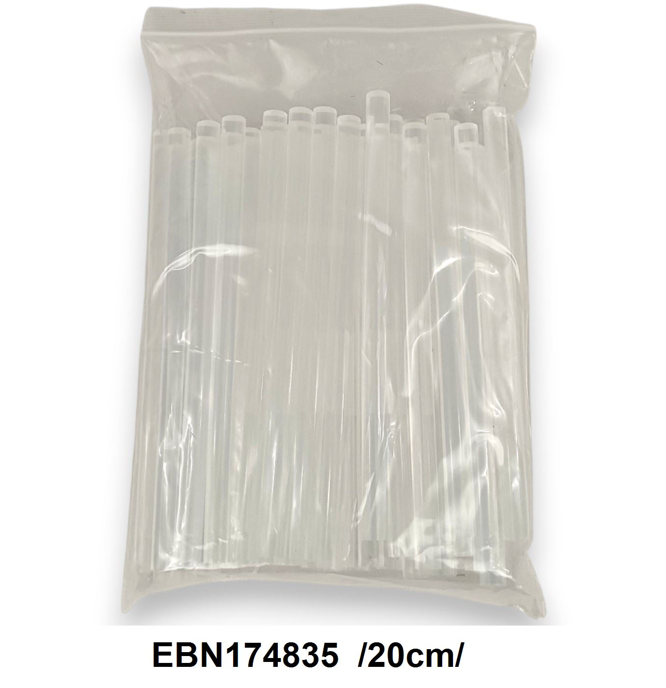 Átlátszó ragasztórúd, 1kg-50db /20cm/ Fő kép
