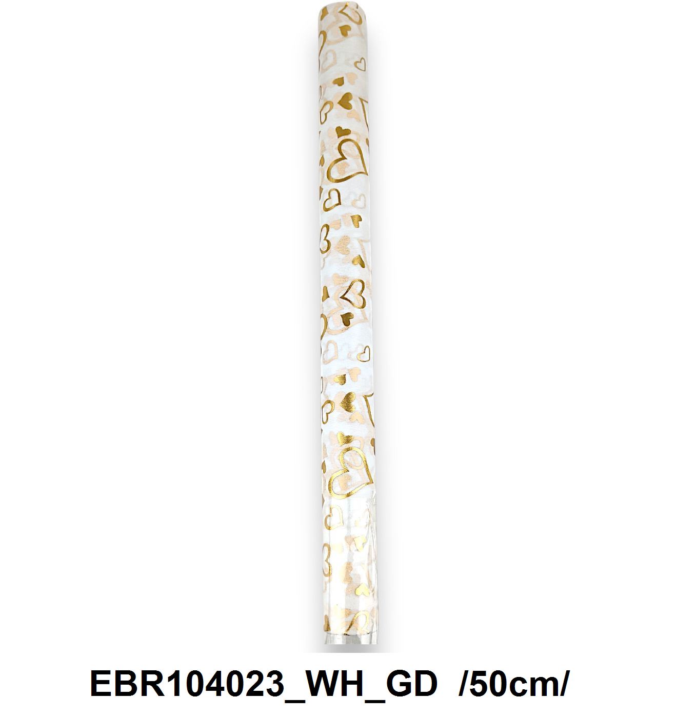 50 cm x5 m arany-ezüst lenyomatos vetex tekercs(30 g/m2) Fő kép