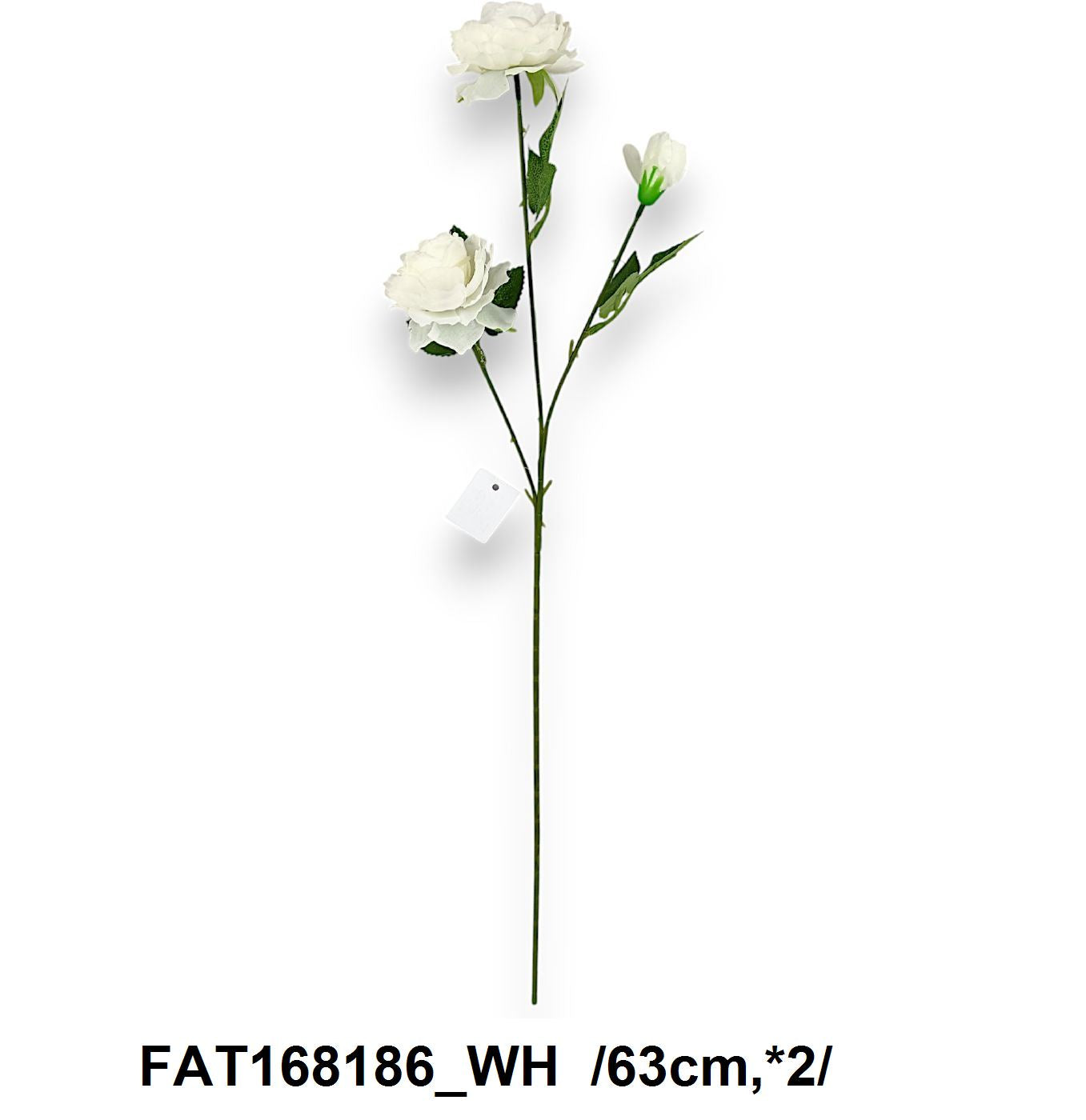 Ponge peónia ág  /63cm,*2/ Fő kép