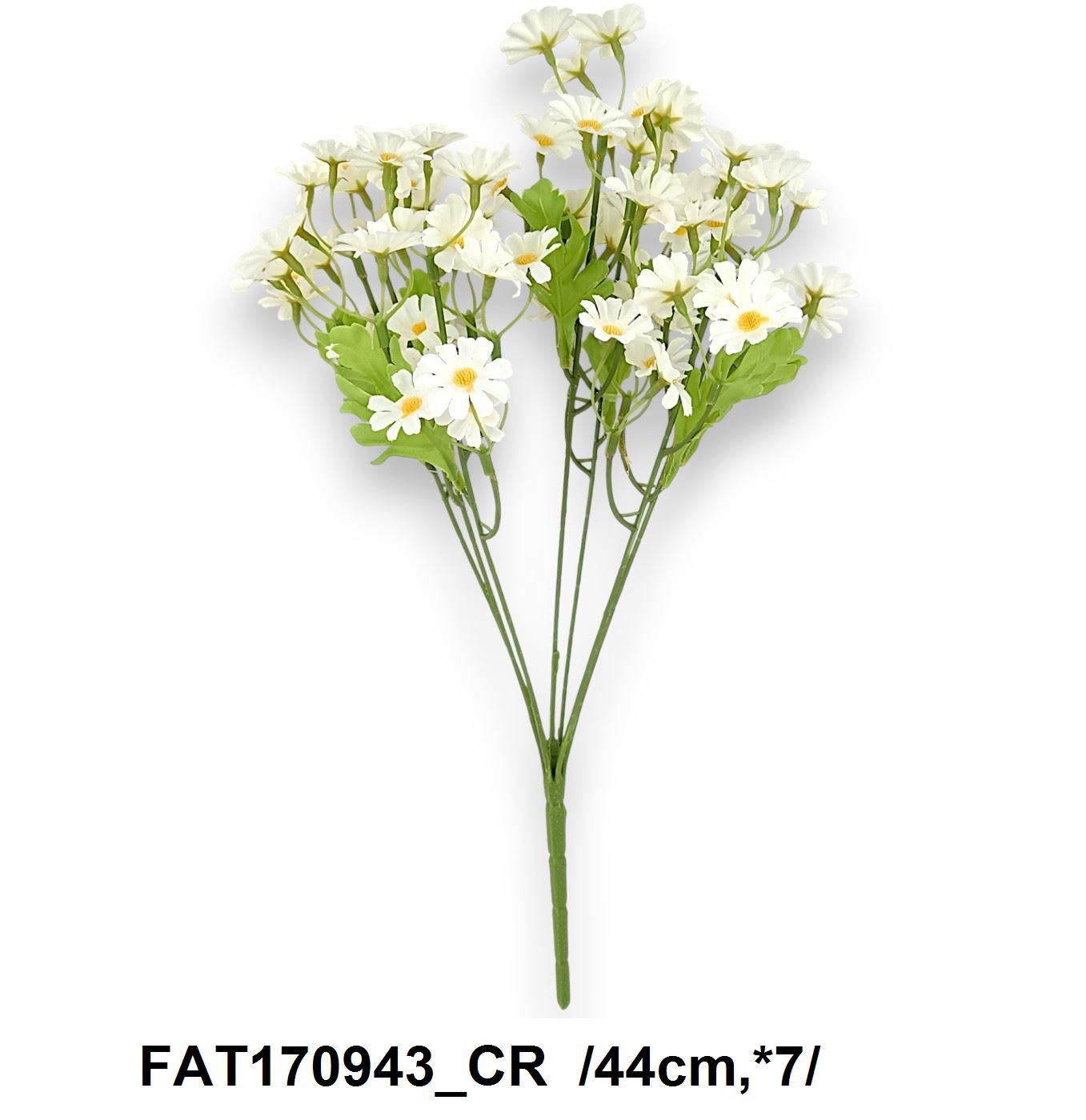 Hosszú építésû margaréta csokor /44cm,*7/ Fő kép