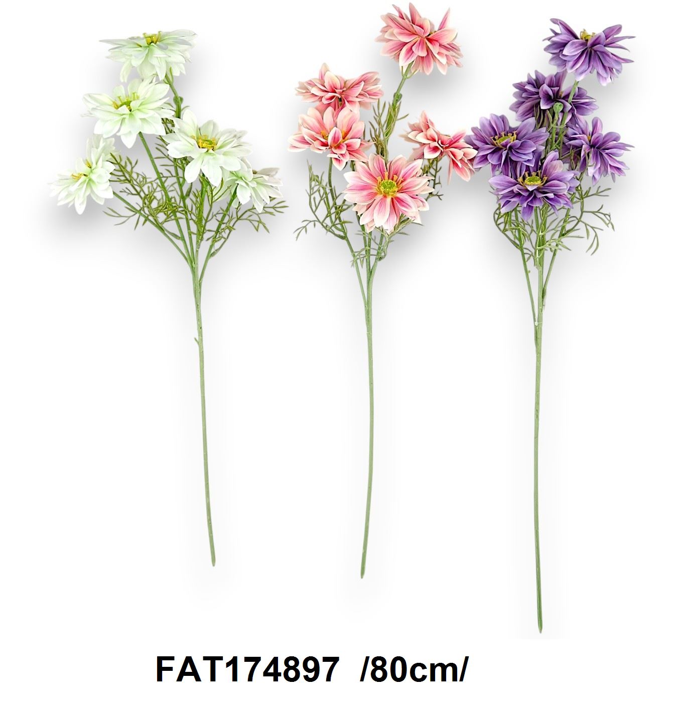 Flokkolt kozmoszvirág /80cm/ Fő kép