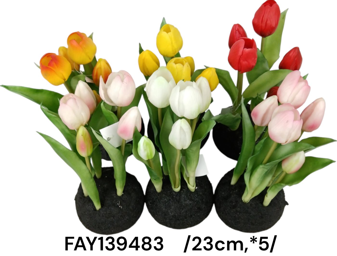 Cserépbe helyezhetõ tulipán, gumi  /23cm,*5/ Fő kép