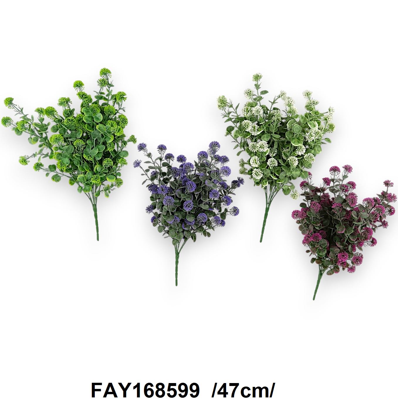 Eukaliptusz bokor bogánccsal /47cm/ Fő kép