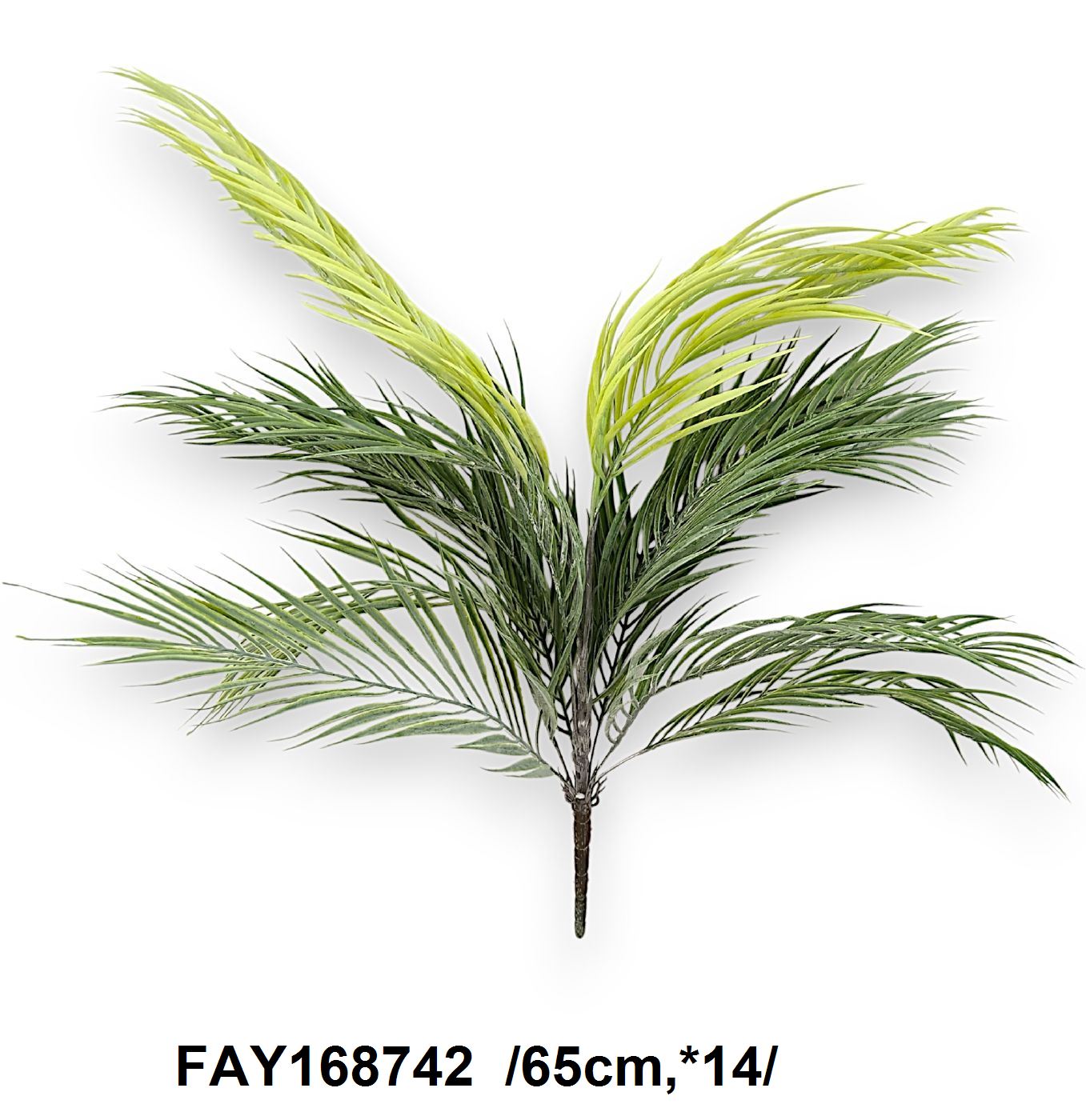 Müanyag datolyapálma bokor /65cm,*14/ Fő kép
