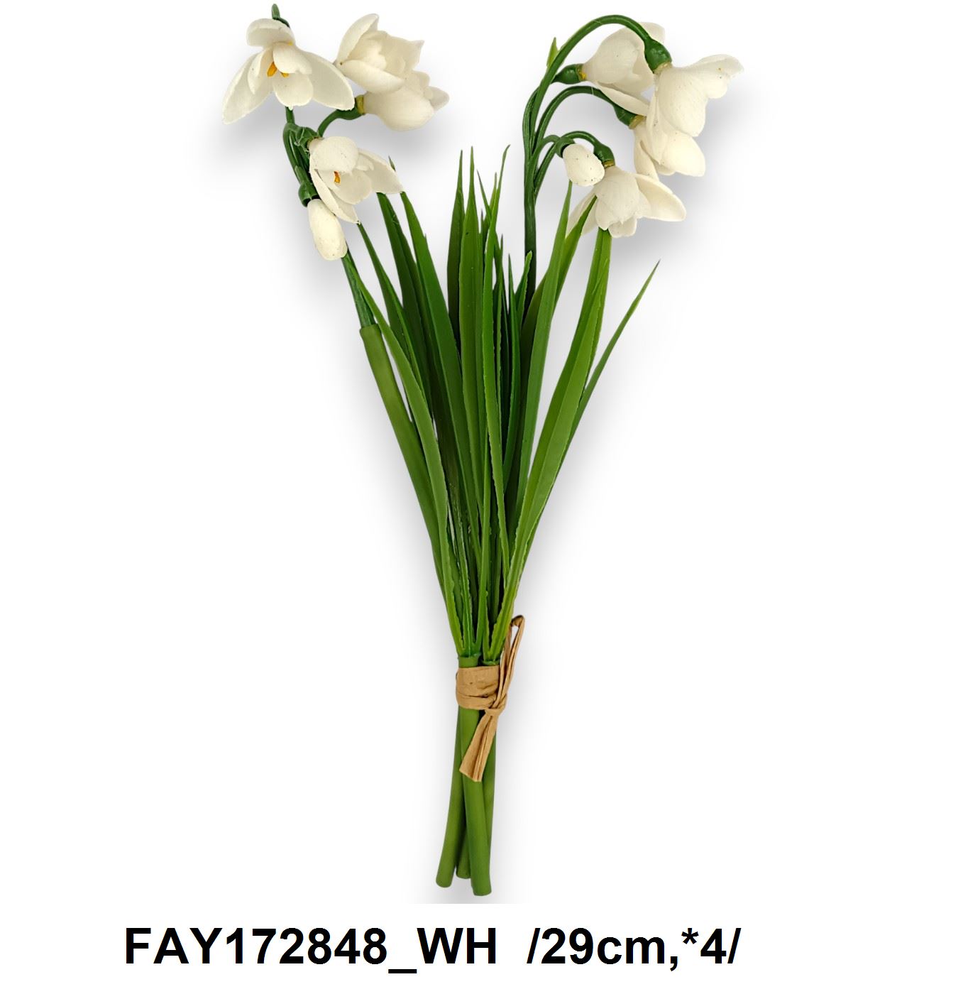 Gumi hóvirág köteg /29cm,*4/ Fő kép