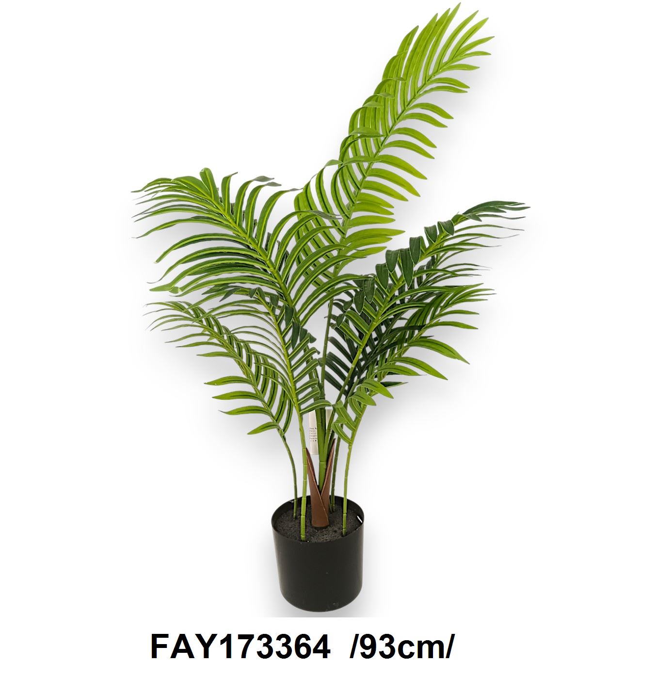 Cserepes pálma, PVC levelekkel /93cm/ Fő kép