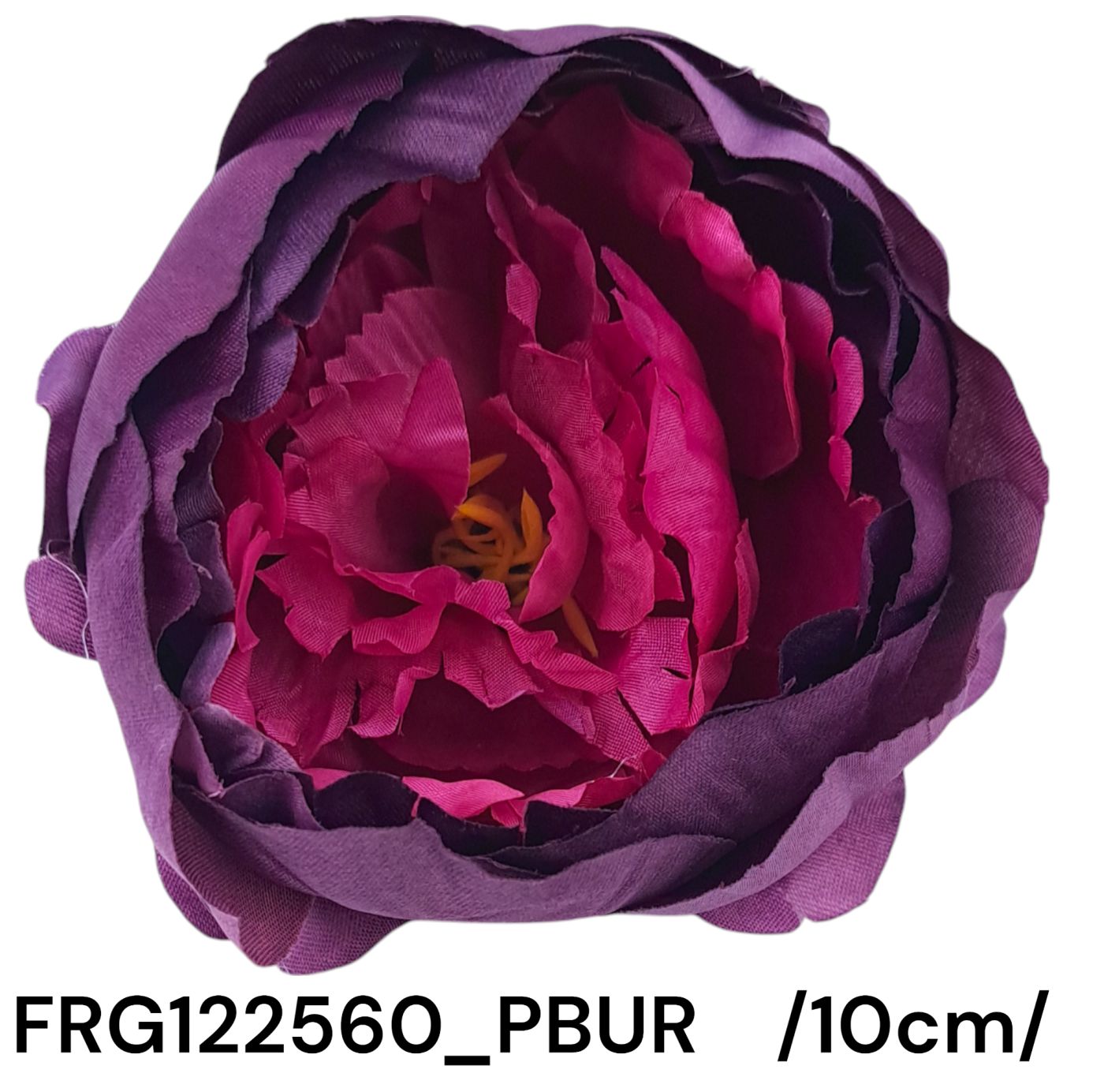 Szatén peónia fej /10cm/ Másodlagos kép