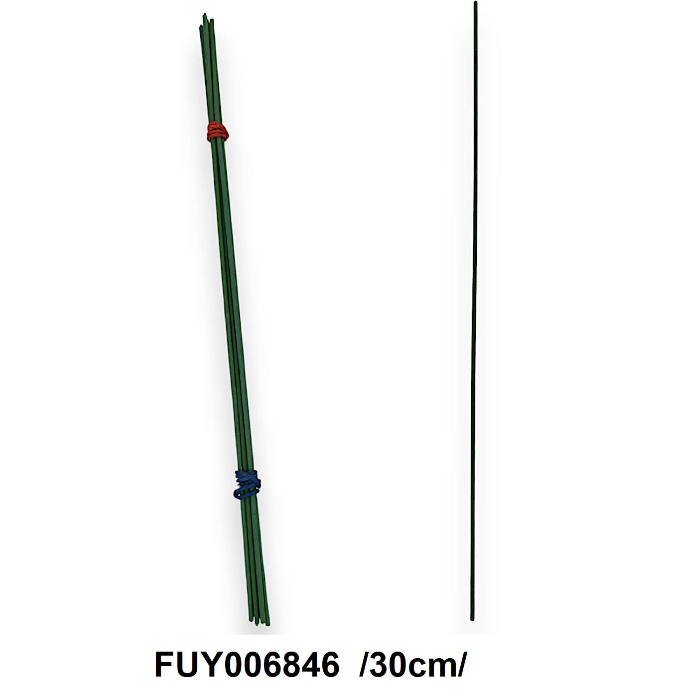 Zöld drótszár, mûanyag /30cm/ Fő kép