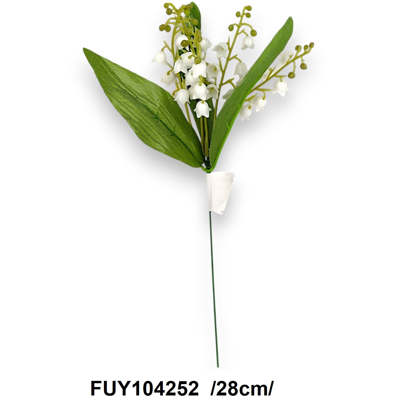 Gyöngyvirágos pick, levelekkel /28cm/ Fő kép