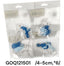 4-5 cm fa rák/csikóhal/cet/delfin 6/s