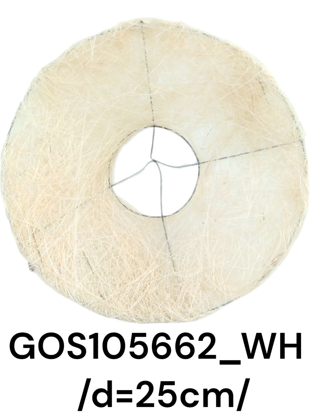 25 cm átmérõjû kerekformájú sisal csokoralap-színes Másodlagos kép