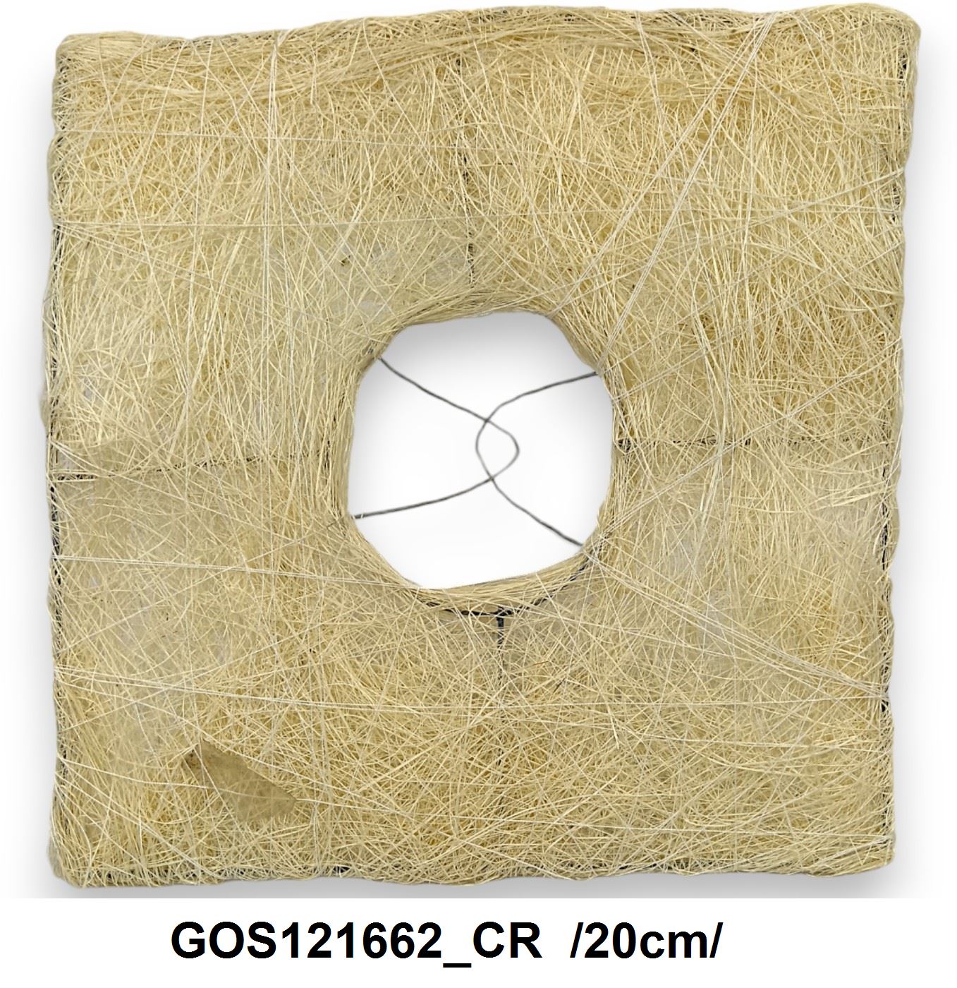 Sisal négyzet csokoralap /20cm/ Fő kép