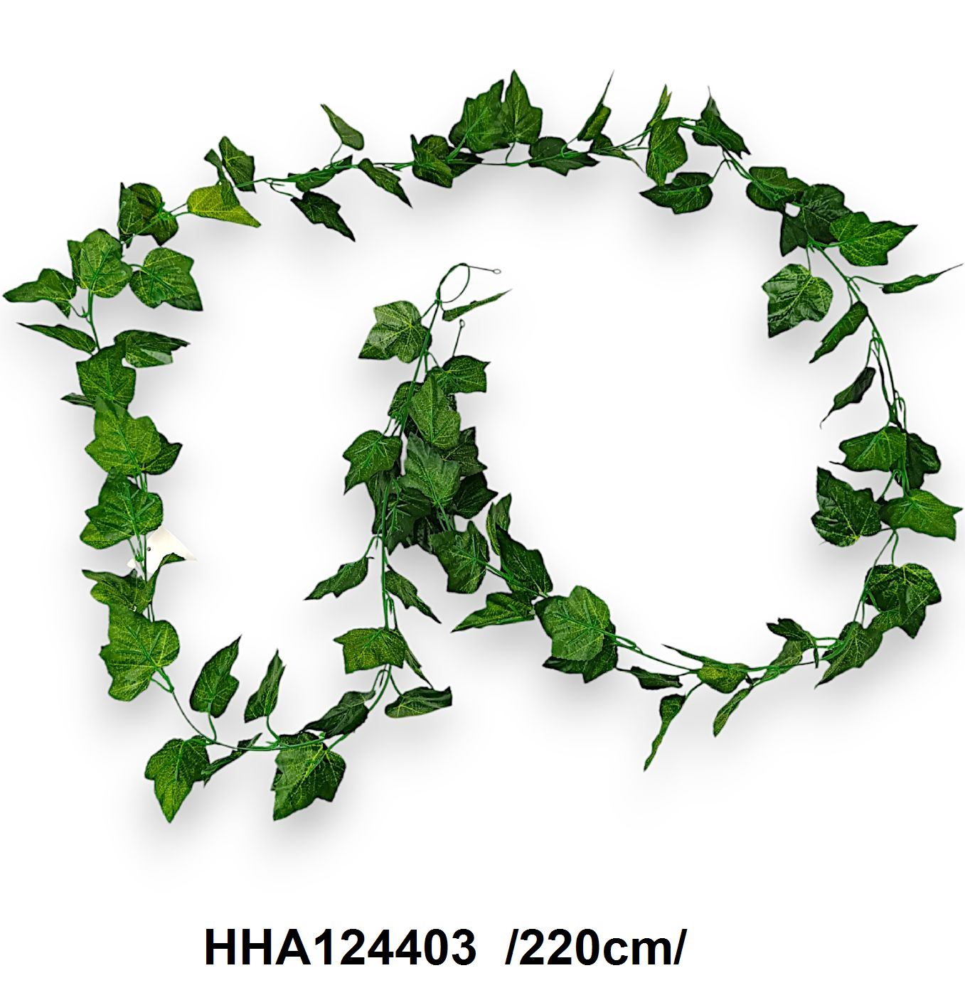 Juharleveles girland, eres középpel /220cm/ Fő kép