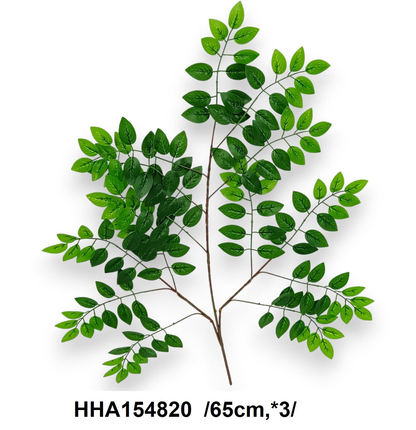 Akácfa leveles ág, 154 levéllel /65cm,*3/