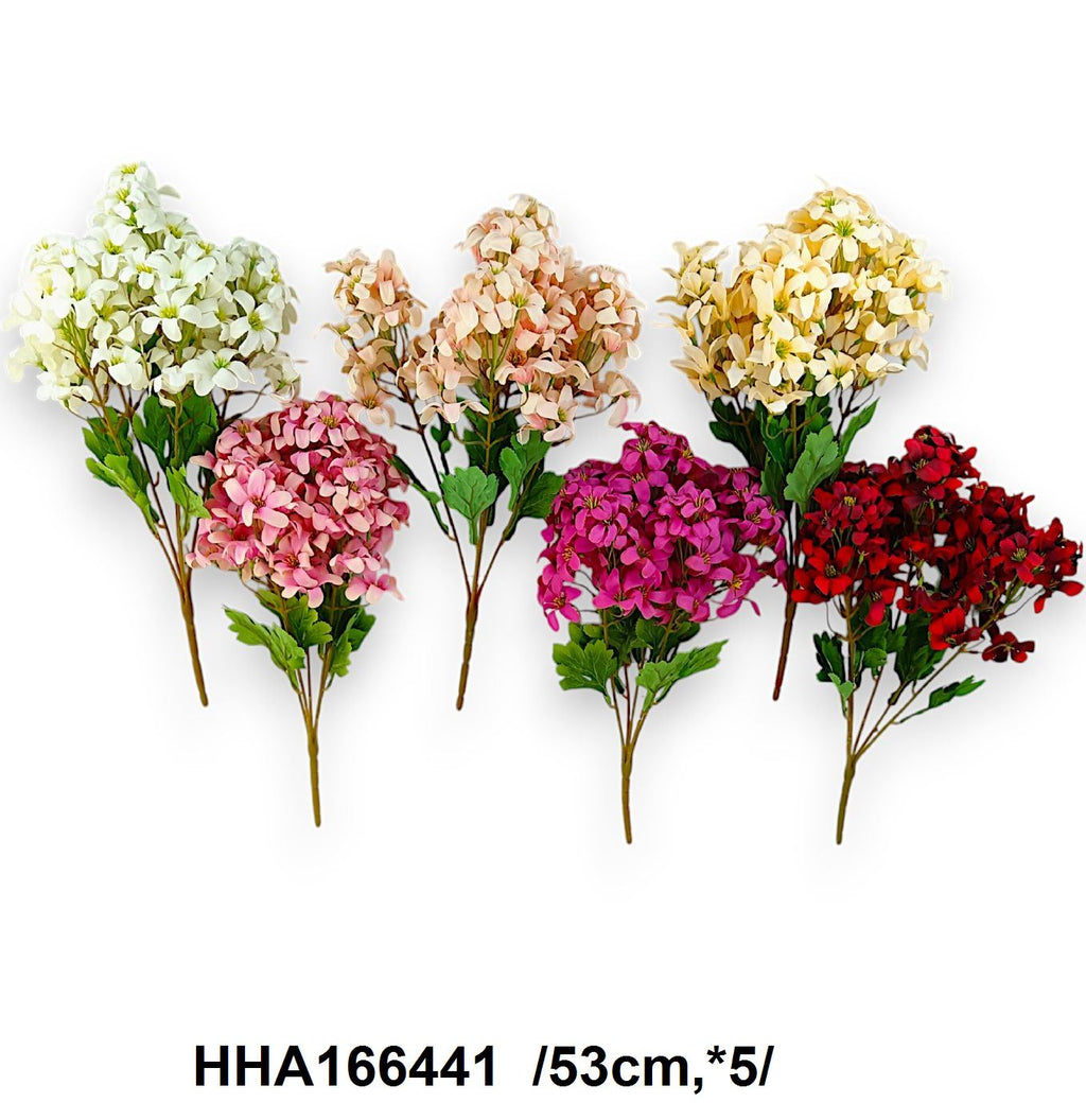 Szarkaláb csokor /53cm,*5/