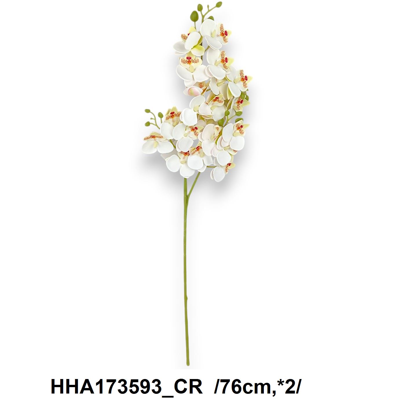Szálas real touch orchidea /76cm,*2/ Másodlagos kép