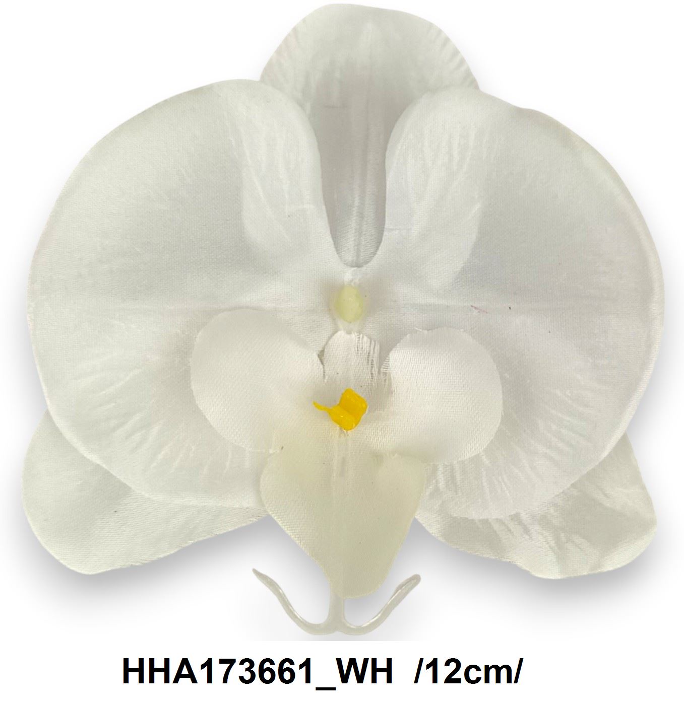 Szatén orchidea fej /12cm/