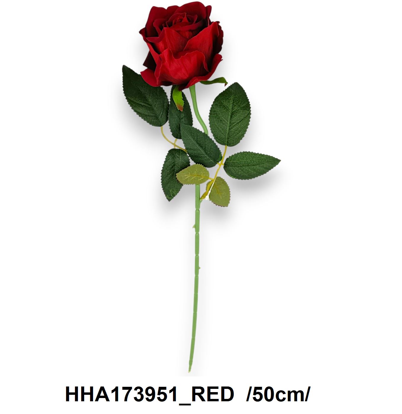 Szálas bársony rózsa /50cm/ Másodlagos kép