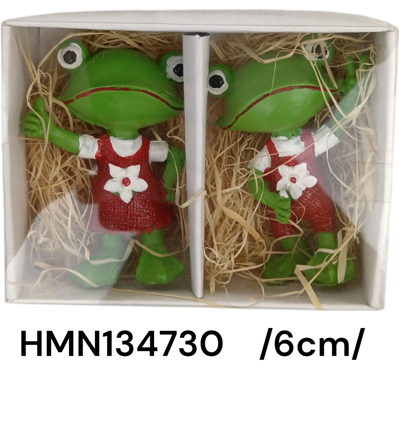 6 cm polirezin kisruhás álló békák 2/S Fő kép