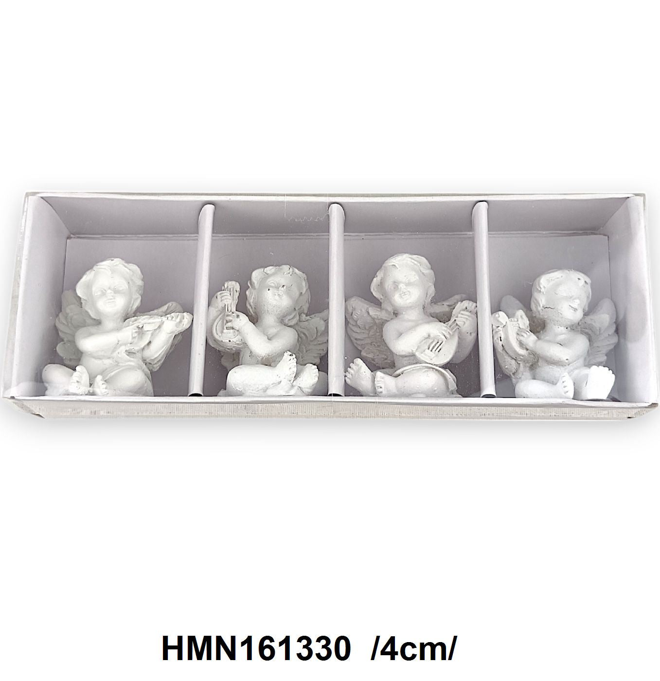 Zenélõ angyalok, polirezin /4cm/