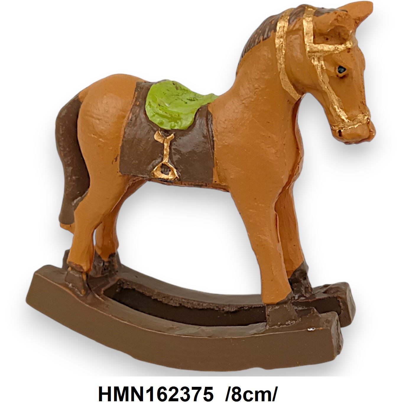Hintaló, polirezin /8cm/ Fő kép