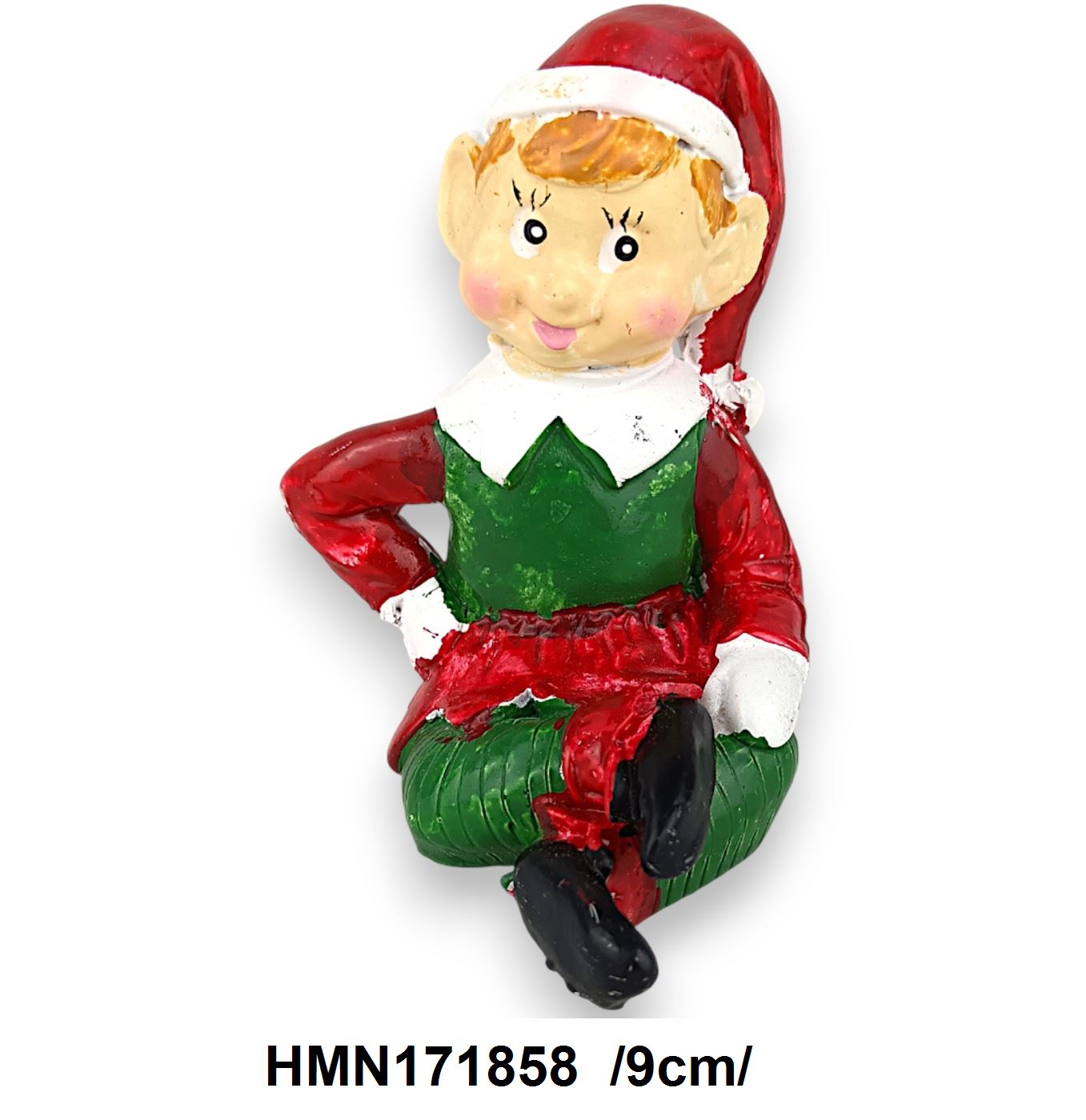 Karácsonyi manók, polirezin /9cm/ Fő kép