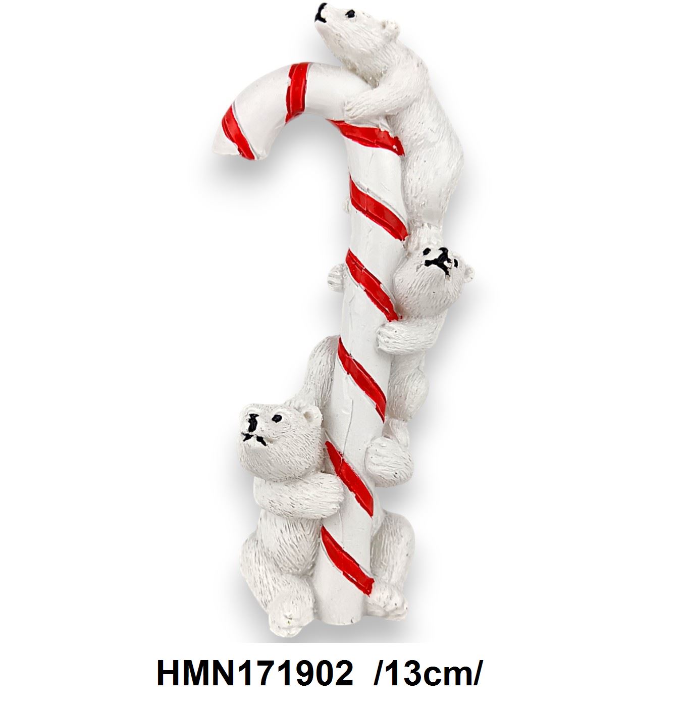Jegesmedvék, candyvel, polirezin /13cm/ Fő kép