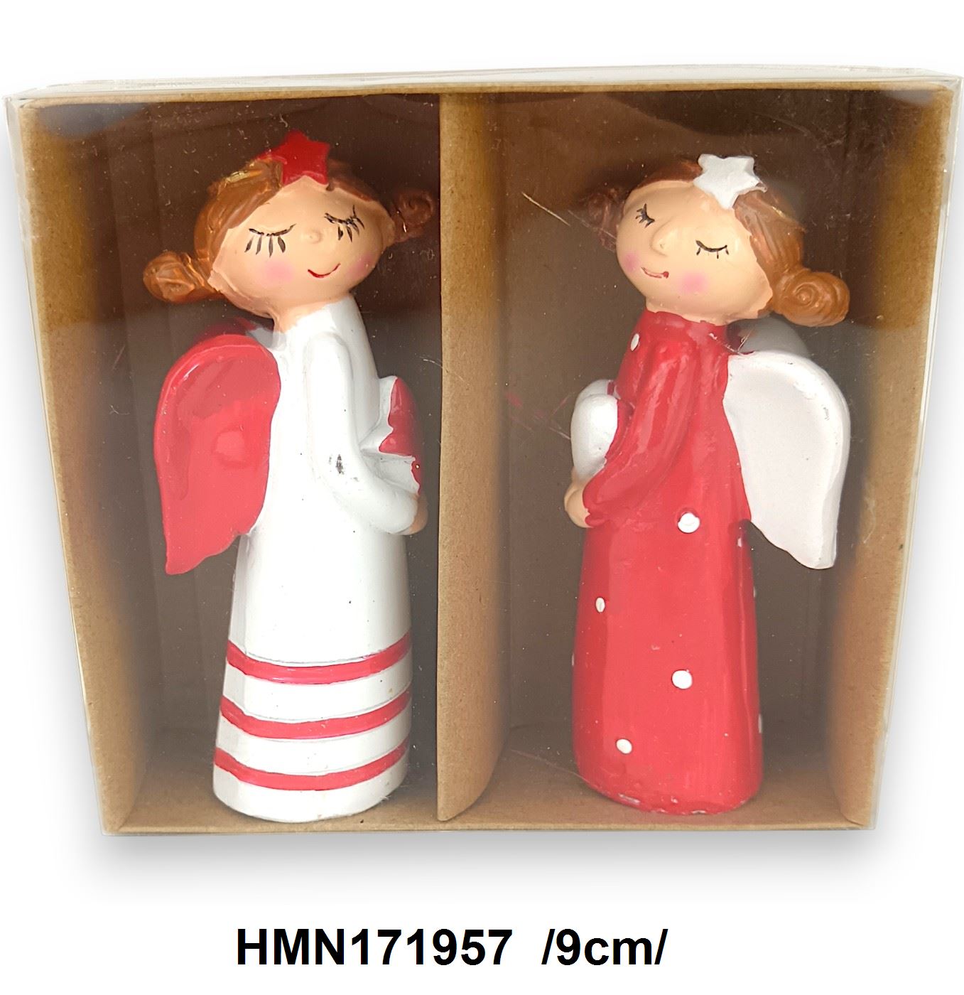Angyalkák dobozban, polirezin /9cm/ Fő kép